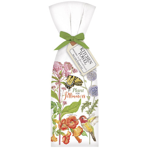 Pollinator Flowers Towel Set