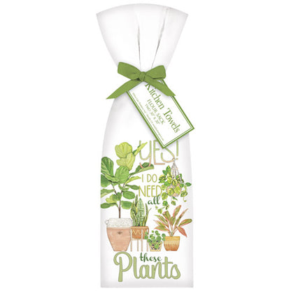 Houseplants Towel Set