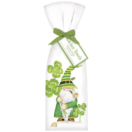 St Paddys Gnome Towel Set