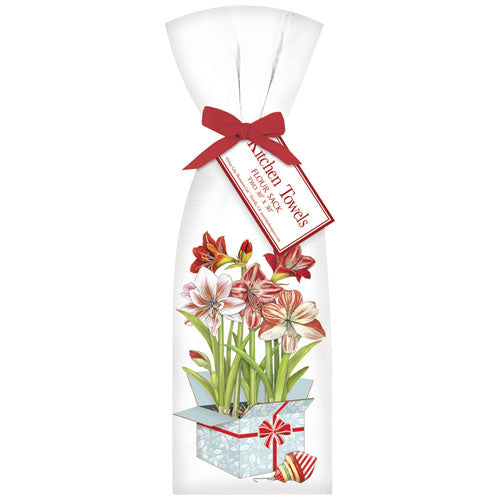 Amaryllis Box Towel Set