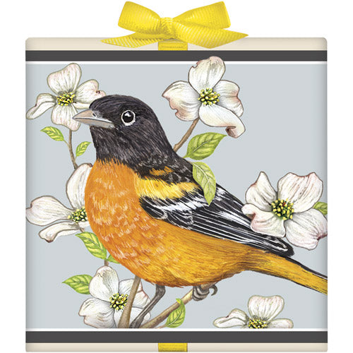 Bird Dogwood Blossoms Tea Box