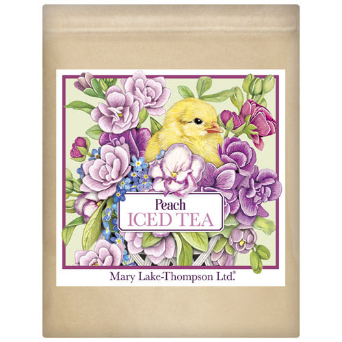 Purple Flower Chick Wrapped Tea