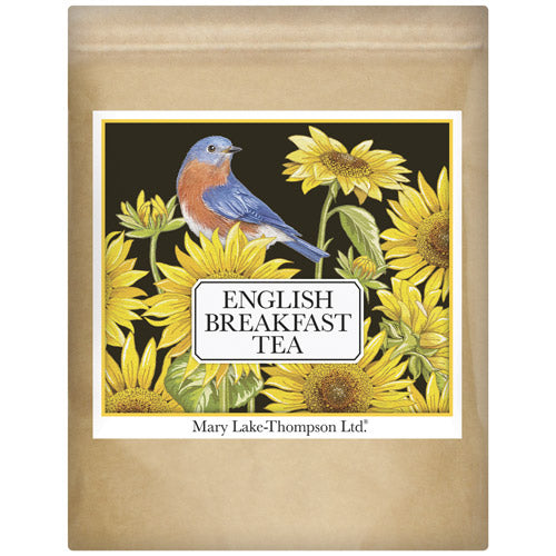 Sunflower Bluebird Wrapped Tea