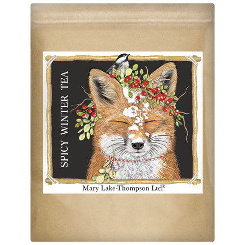 Chickadee Fox Wrapped Tea