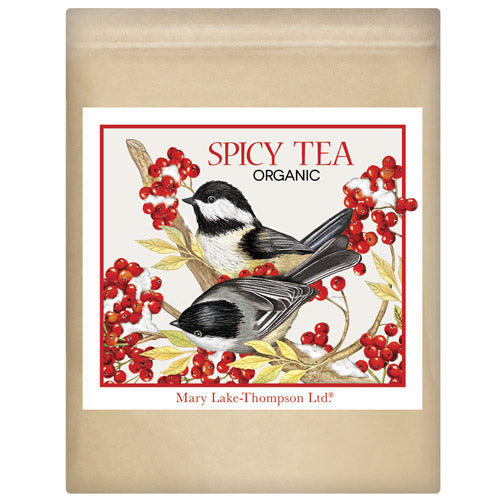 Winterberry Birds Wrapped Tea