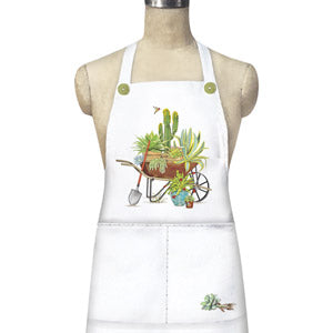 Cactus Wheelbarrow Apron