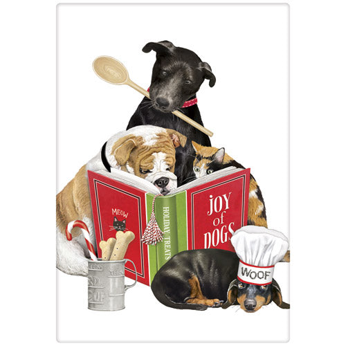 Holiday Pet Chefs Bagged Towel