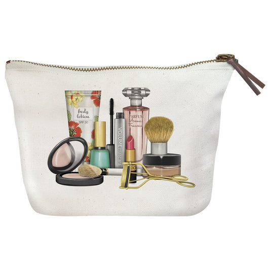 Makeup Canvas Pouch