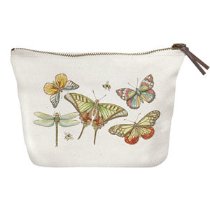 Flying Insects Canvas Pouch