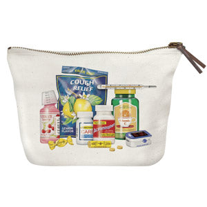 Cold And Flu Canvas Pouch