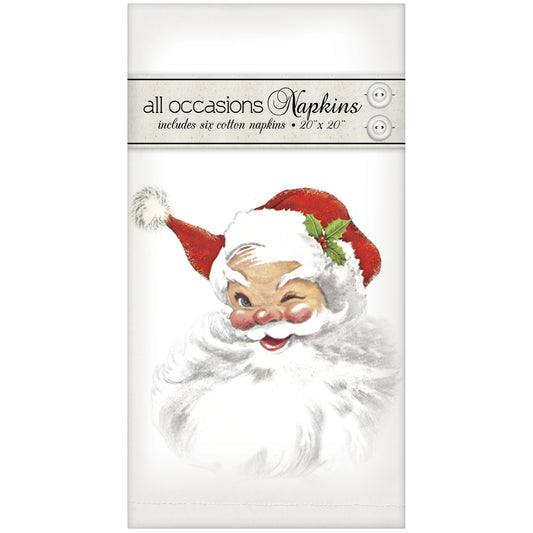 Winking Santa Casual Napkins