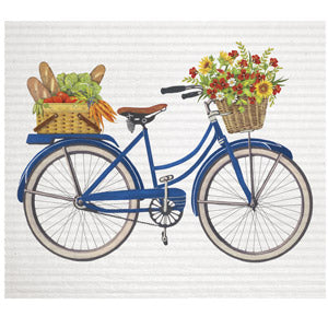 Farmers Market Bike Sponge Cloth