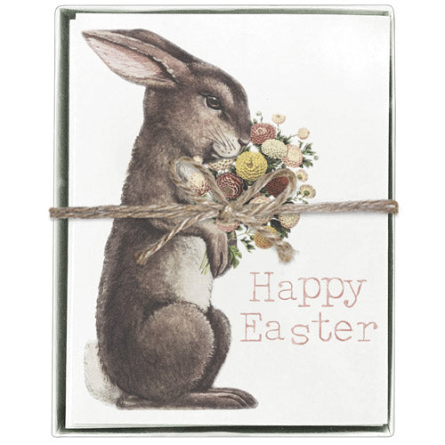 Rabbit Bouquet Boxed Greeting Cards