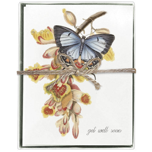 Butterfly Orchid Boxed Greeting Cards