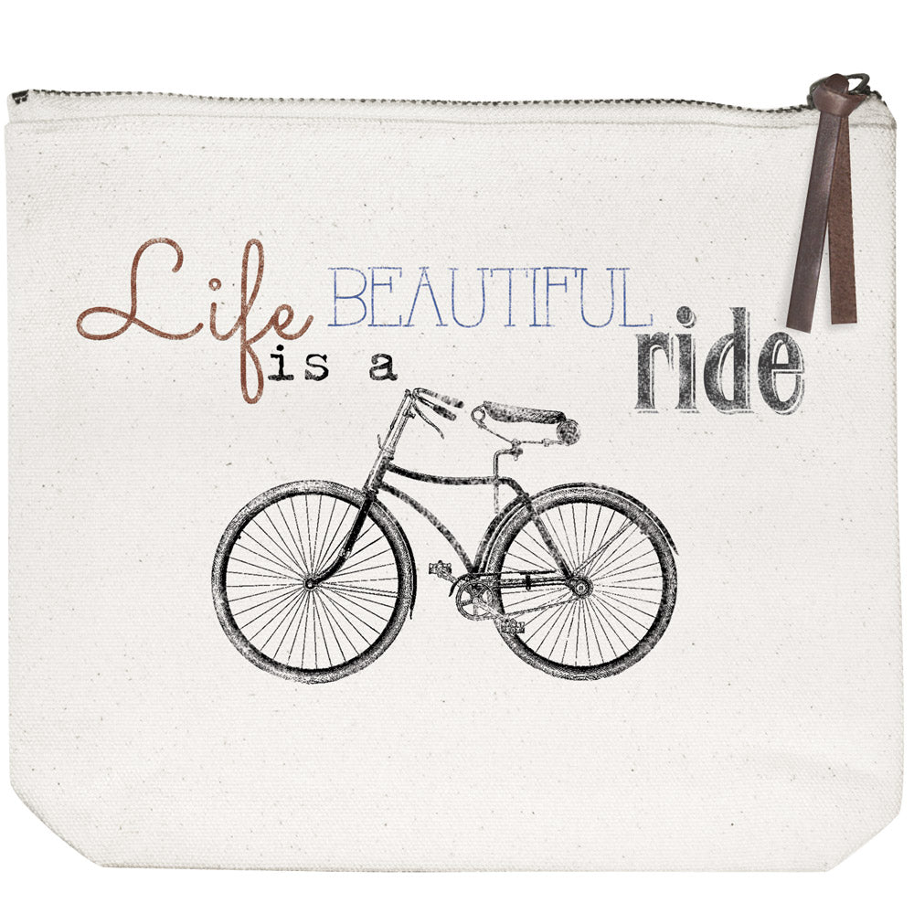 Beautiful Ride Canvas Pouch