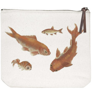 Goldfish Canvas Pouch