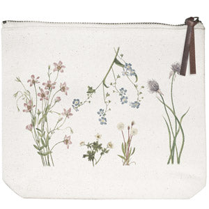 Wildflowers Canvas Pouch