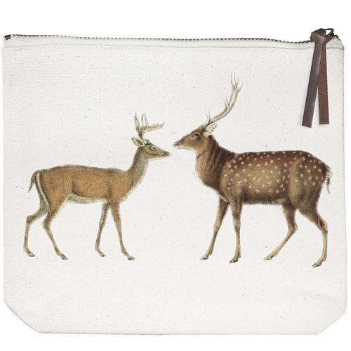 Deer Herd Canvas Pouch