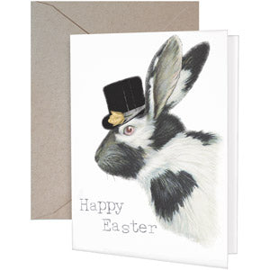 Bunny Hat Greeting Card