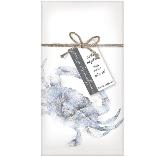 Blue Crab Napkin Set