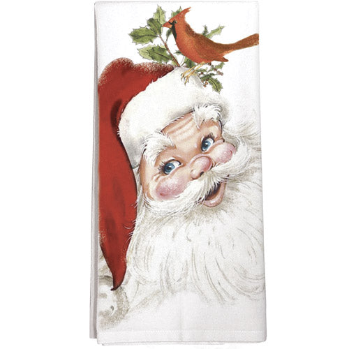 Retro Santa Towel