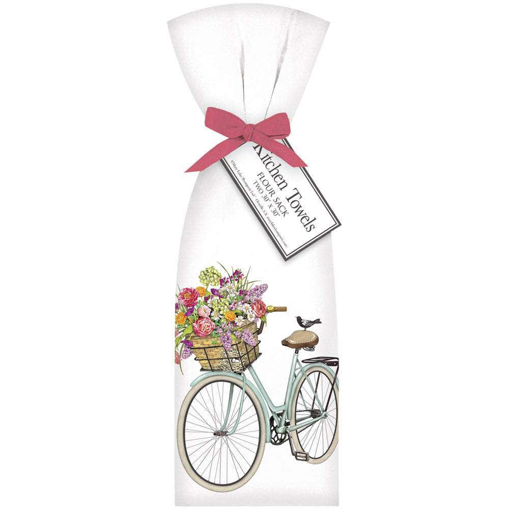 Spring Bike Towel Set