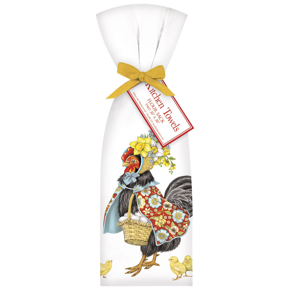 Fancy Hen Towel Set