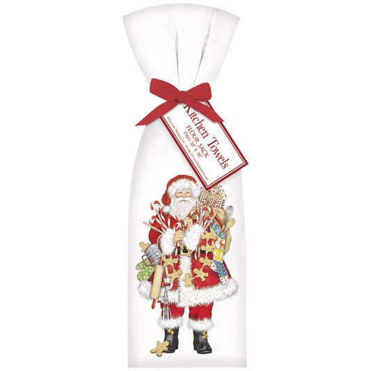 Gingerbread Santa Towel Set