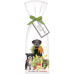 Gardening Pets Towel Set