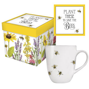 Save The Bees Boxed Mug