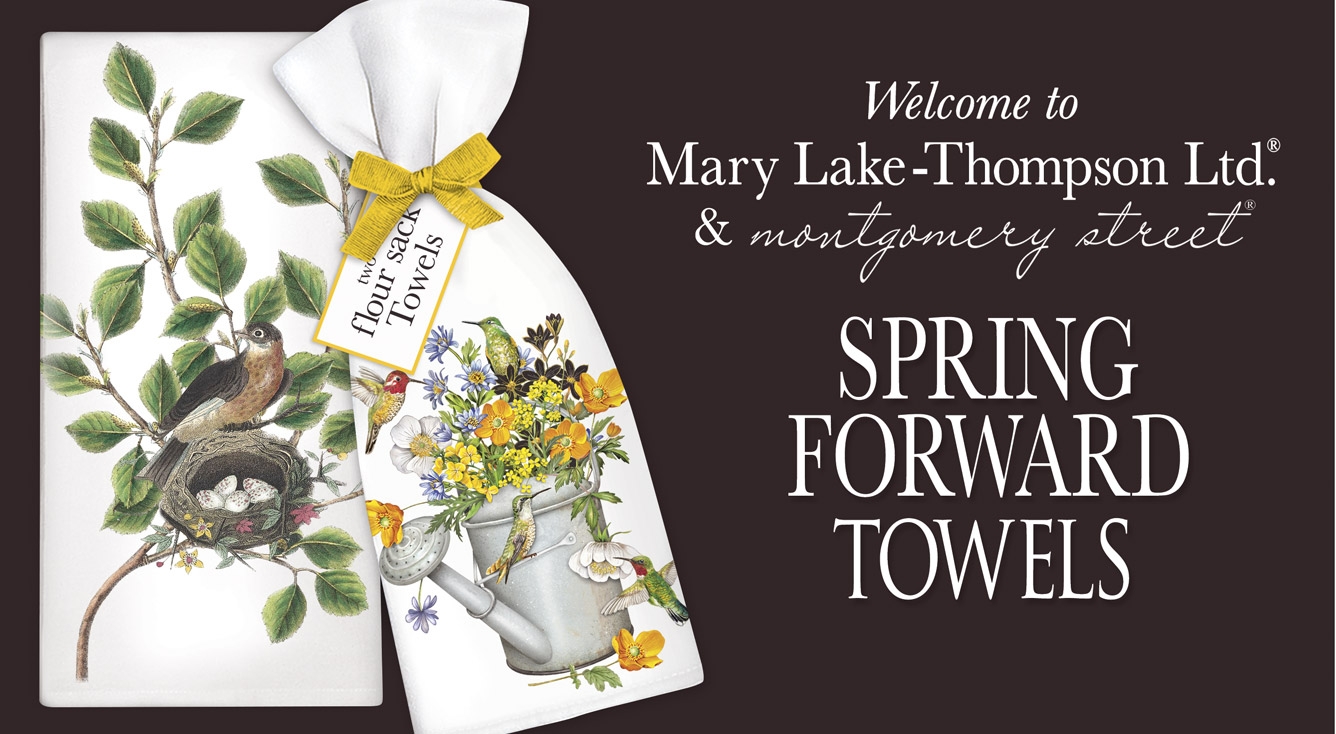 Thompson New Flour Sack Kitchen Dish Towel Ski Lift Mary Lake